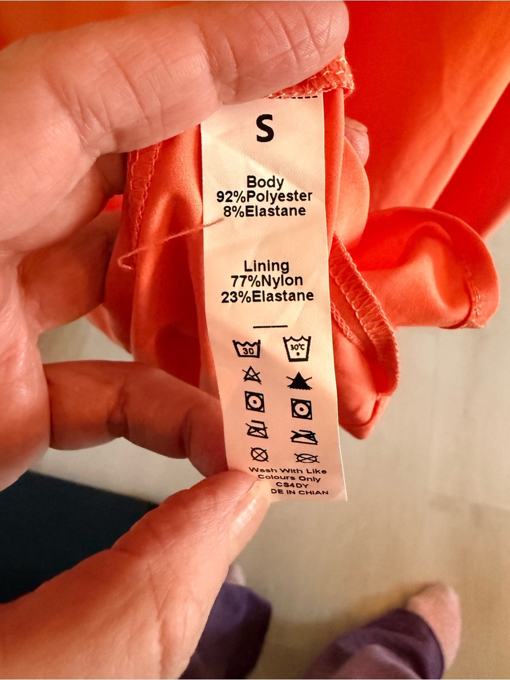 HALARA Sleeveless Orange Midi Swing Dress - Picture 4 of 5